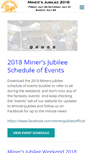 Mobile Screenshot of minersjubilee.com